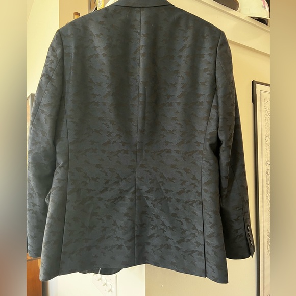 J. Ferrar Navy Camp Tux Jacket - Picture 4 of 4